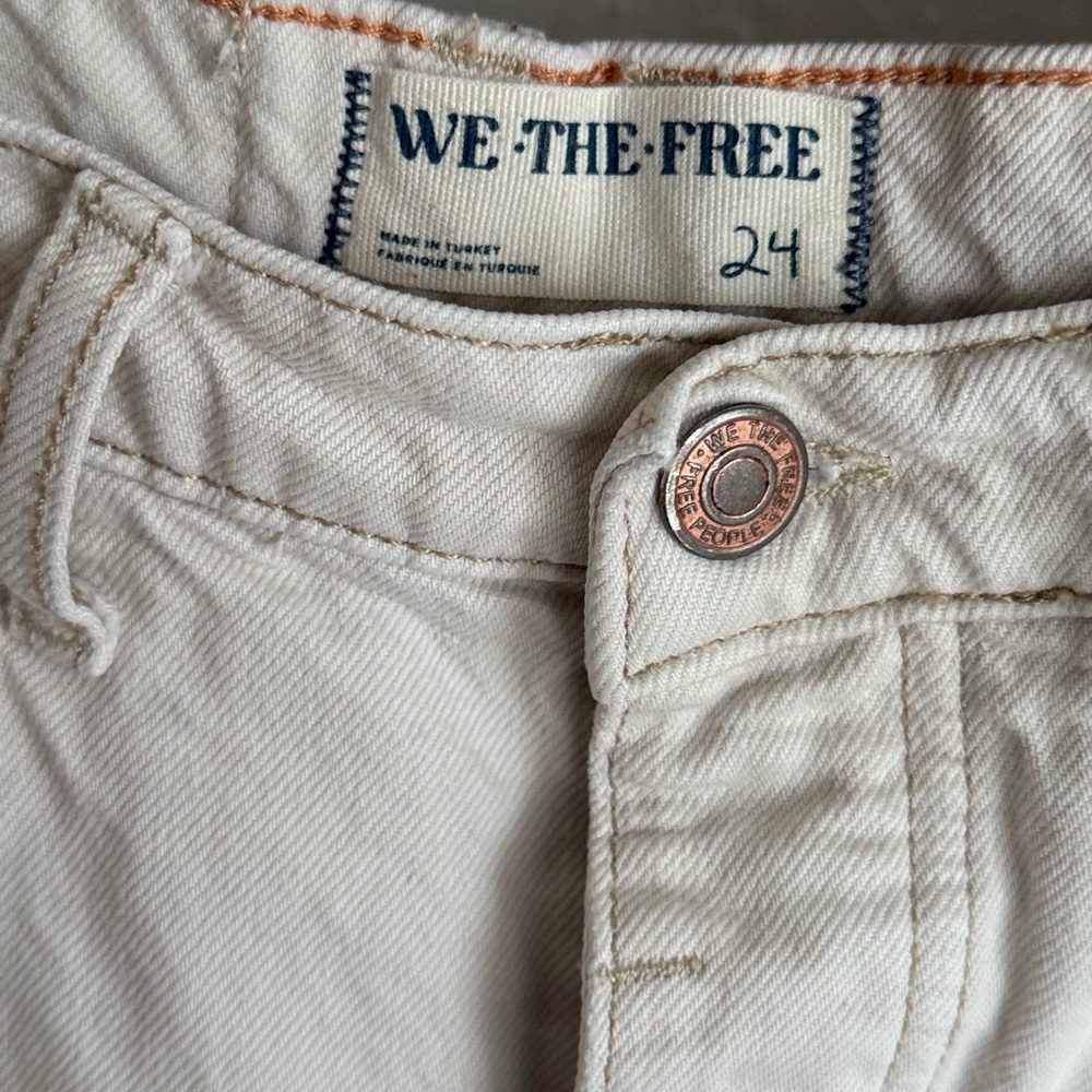 Freepeople Barrel Jeans , Milk - Picture 5 of 8